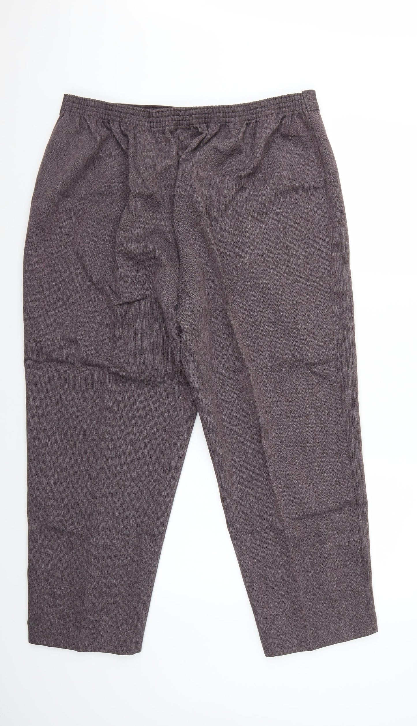 Berketex Womens Purple   Chino Trousers Size 20 L25 in