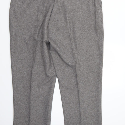 Preworn Womens Grey   Trousers  Size 34 L28 in