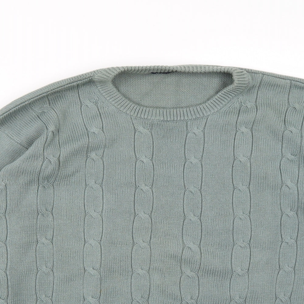 Westrock Mens Green   Pullover Jumper Size M