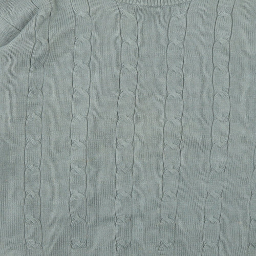 Westrock Mens Green   Pullover Jumper Size M