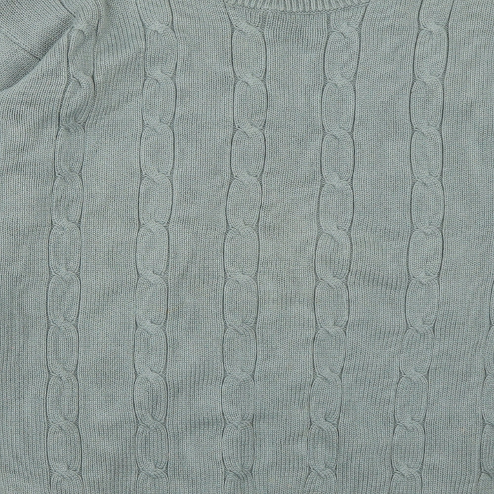 Westrock Mens Green   Pullover Jumper Size M