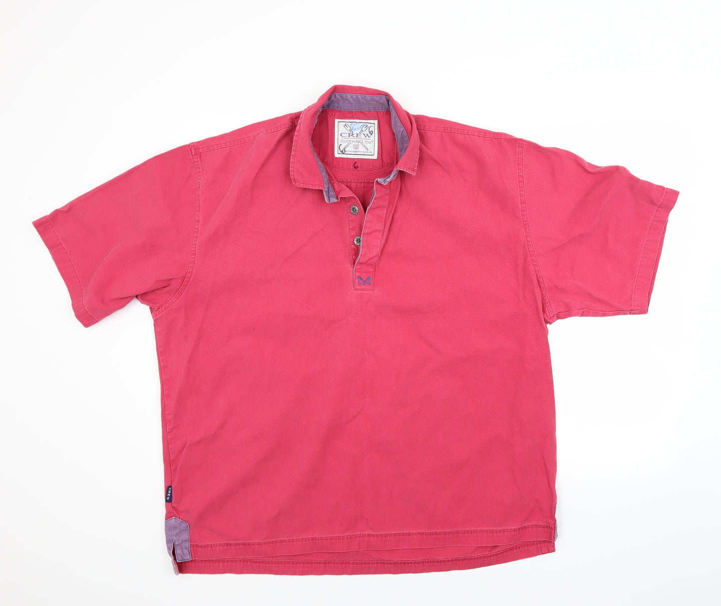 Crew Clothing Mens Red    Polo Size XL
