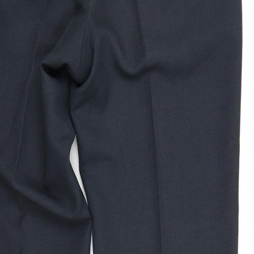 Marks and Spencer Mens Blue   Trousers  Size 34 L33 in