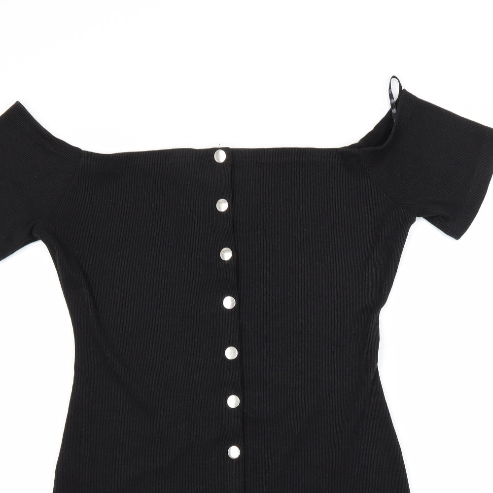 Missguided Womens Black   A-Line  Size 12
