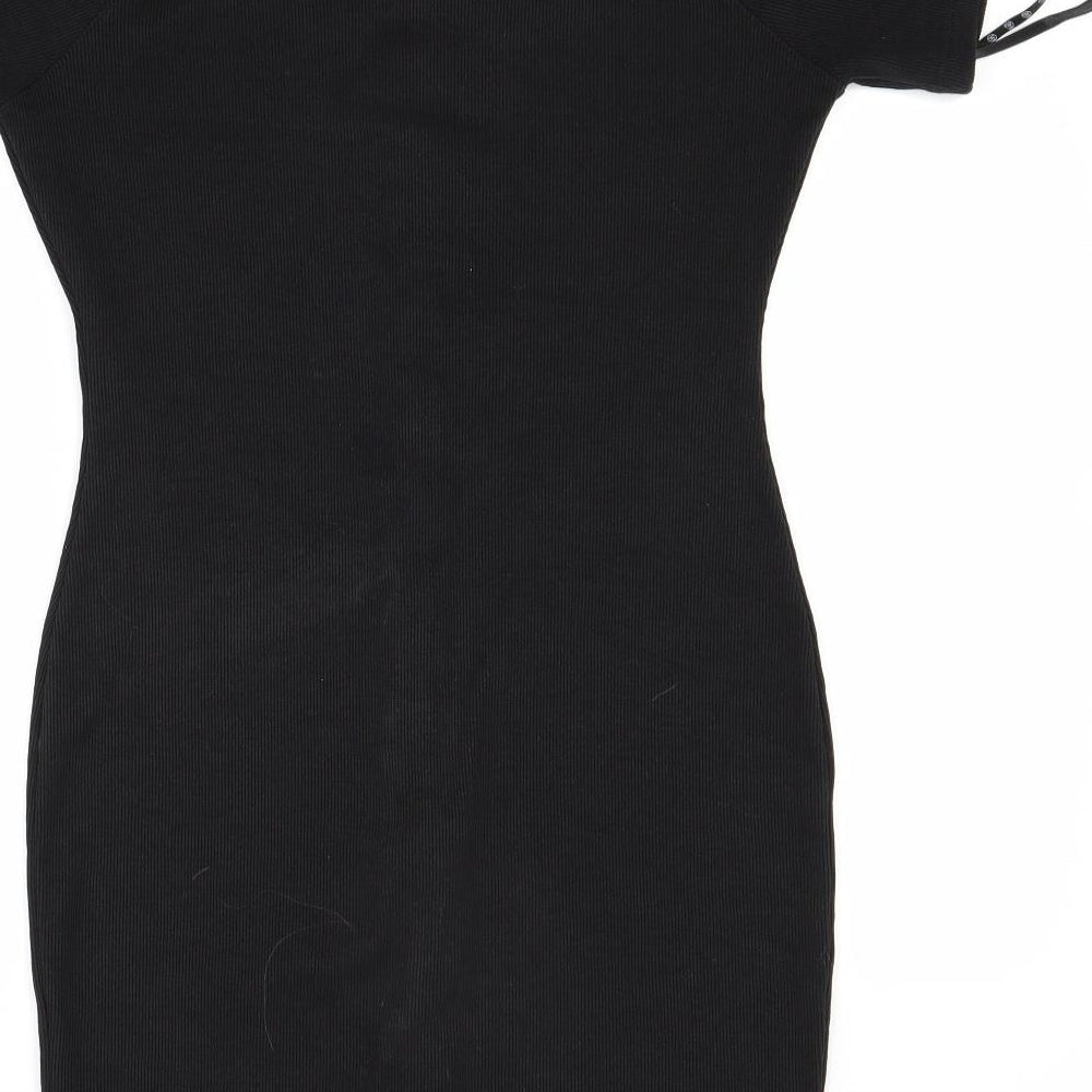 Missguided Womens Black   A-Line  Size 12