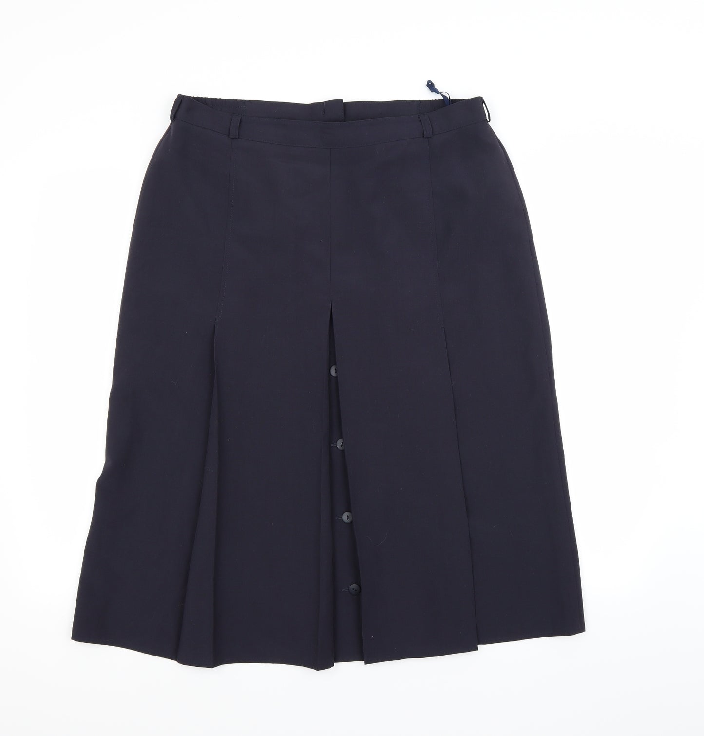 Preworn Womens Blue   A-Line Skirt Size 14