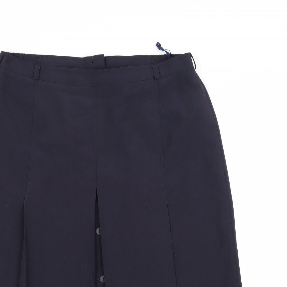 Preworn Womens Blue   A-Line Skirt Size 14