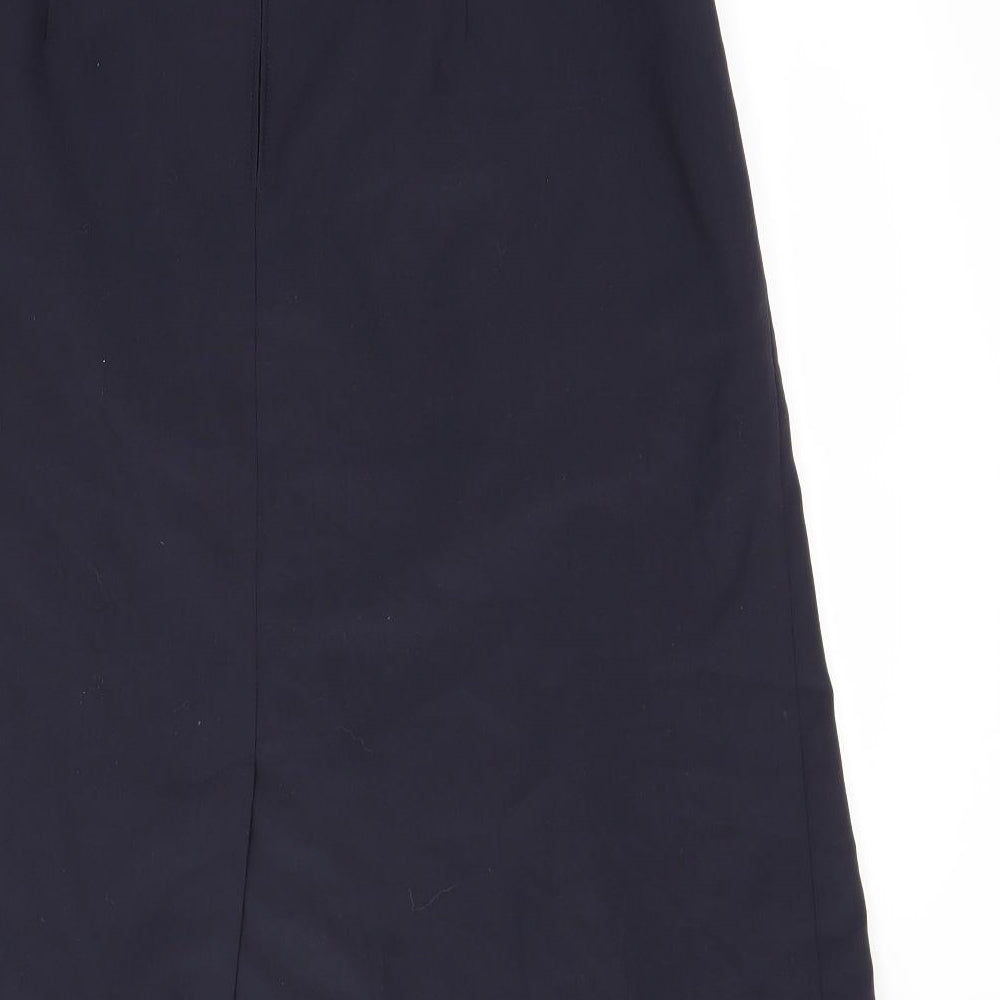 Preworn Womens Blue   A-Line Skirt Size 14