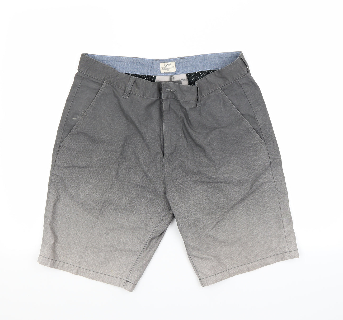 ACW85 Mens Grey   Chino Shorts Size 32