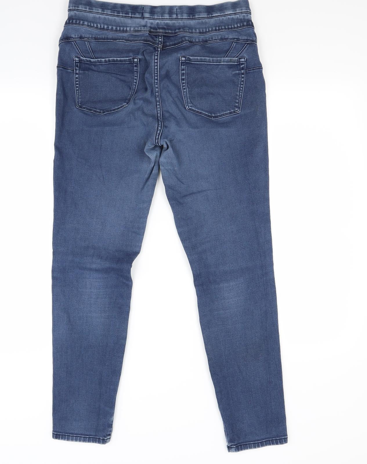 NEXT Womens Blue  Denim Jegging Jeans Size 14 L27 in