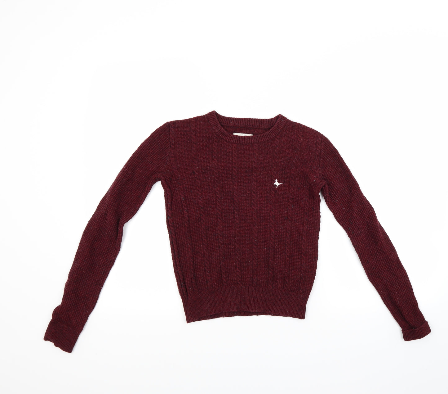 Jack Wills Womens Red   Pullover Jumper Size 4