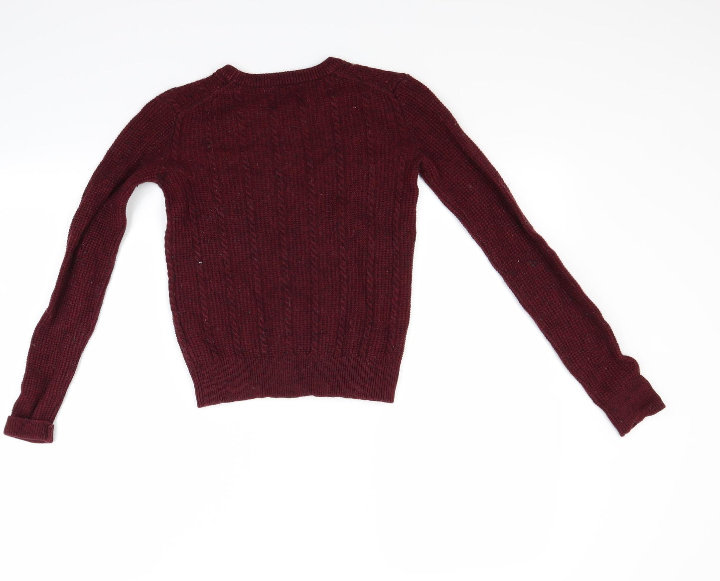 Jack Wills Womens Red   Pullover Jumper Size 4