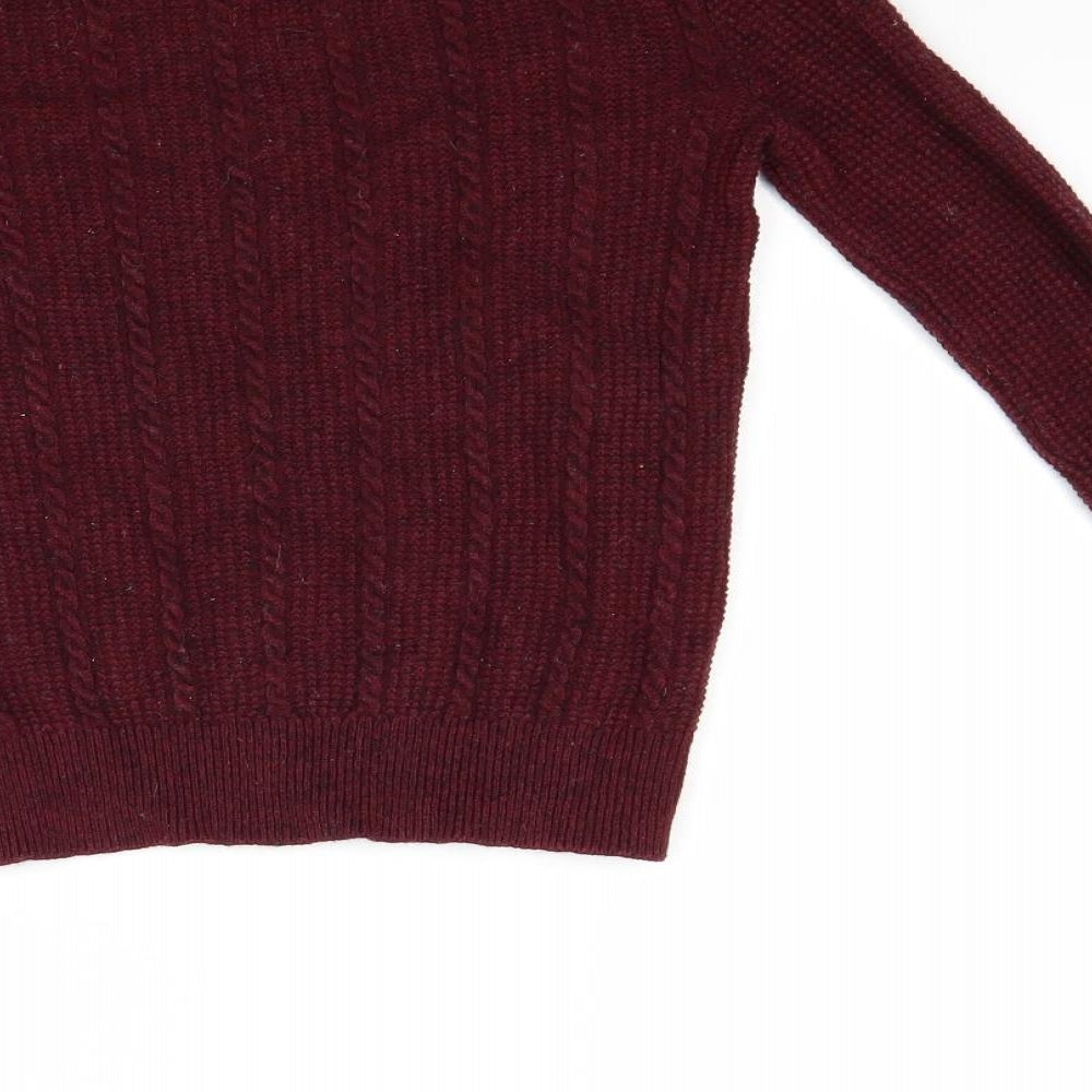 Jack Wills Womens Red   Pullover Jumper Size 4