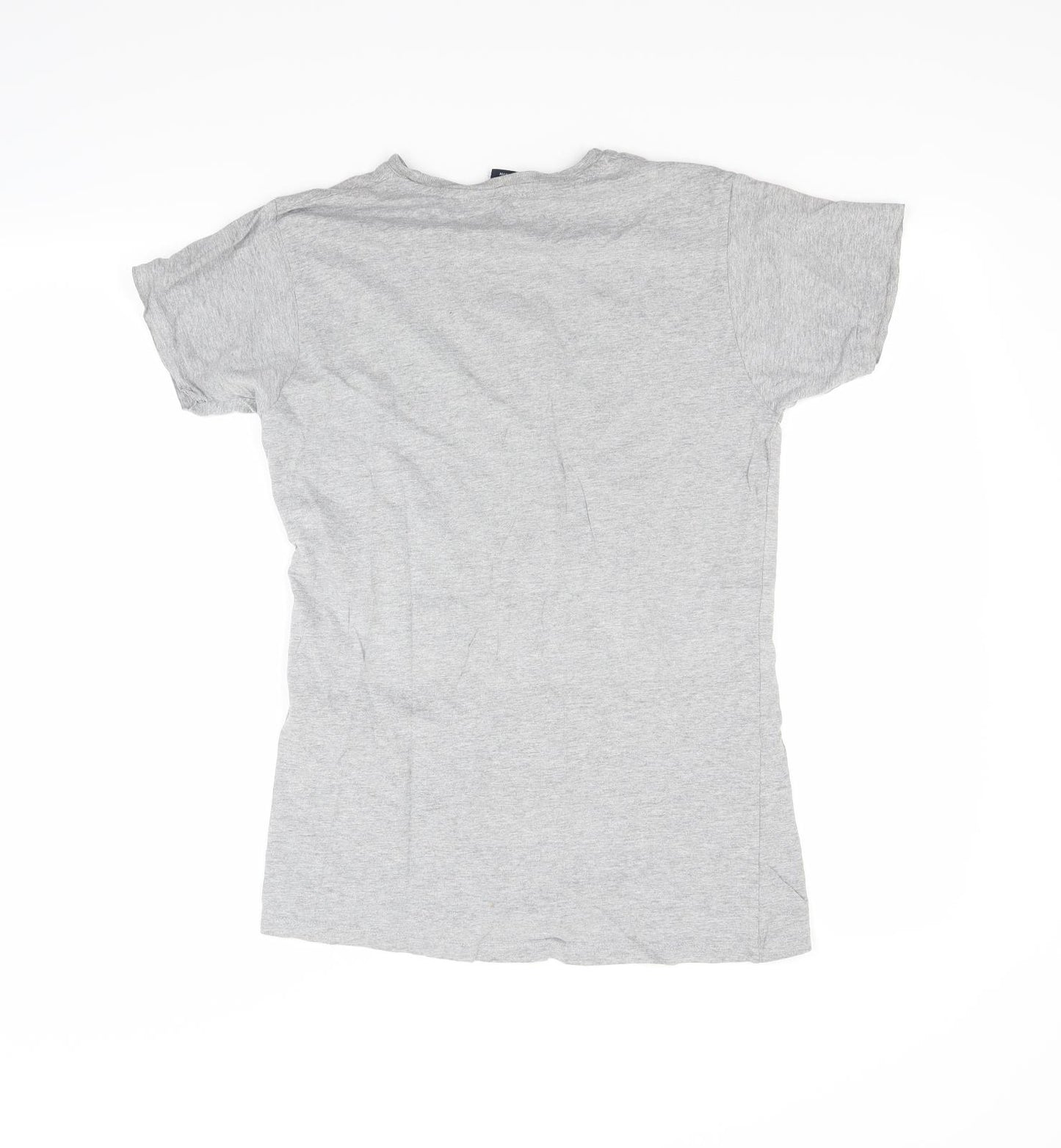 Preworn Womens Grey   Basic T-Shirt Size S  - NYPD