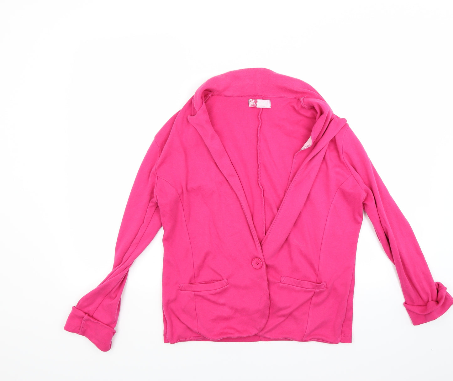 Preworn Womens Pink   Jacket Coat Size 14