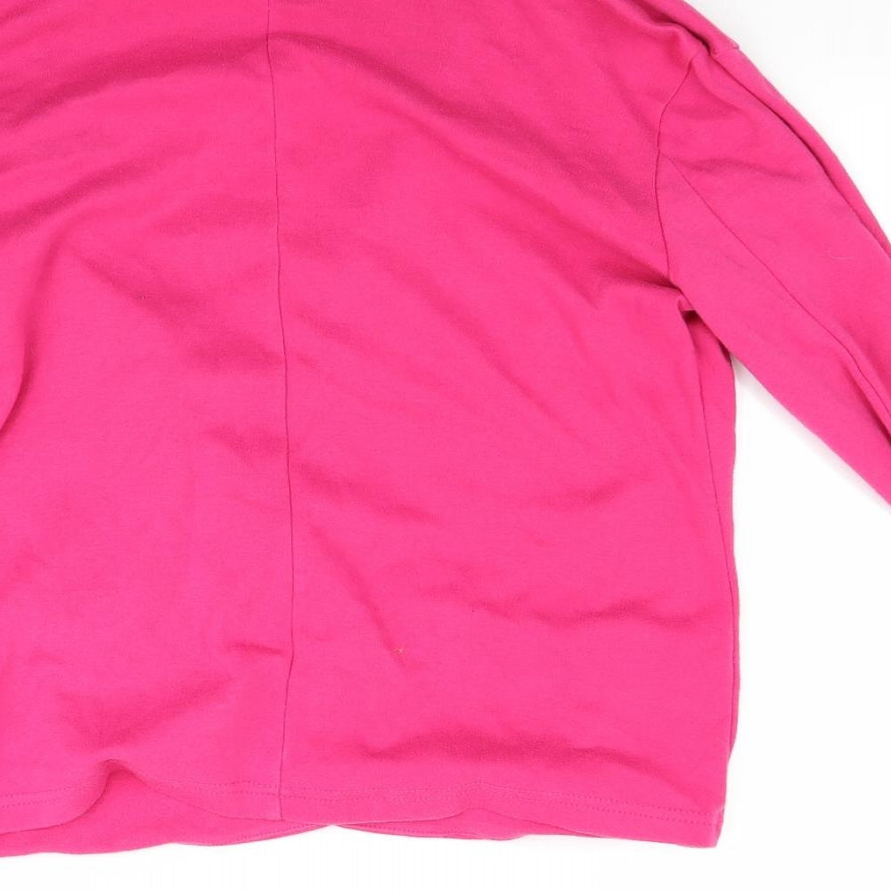 Preworn Womens Pink   Jacket Coat Size 14