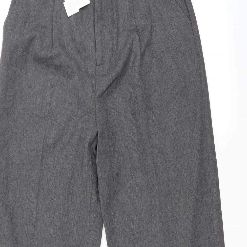 Top Class Boys Grey   Dress Pants Trousers Size 15 Years