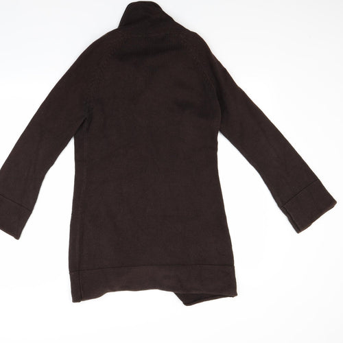 Marks and Spencer Womens Brown   Cardigan Jumper Size 12