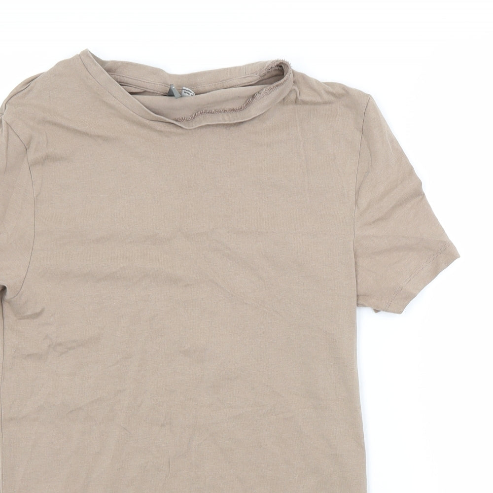 ASOS Womens Brown   Basic T-Shirt Size S