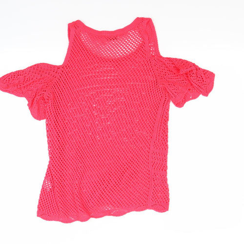 Papaya Womens Red   Pullover Jumper Size 14