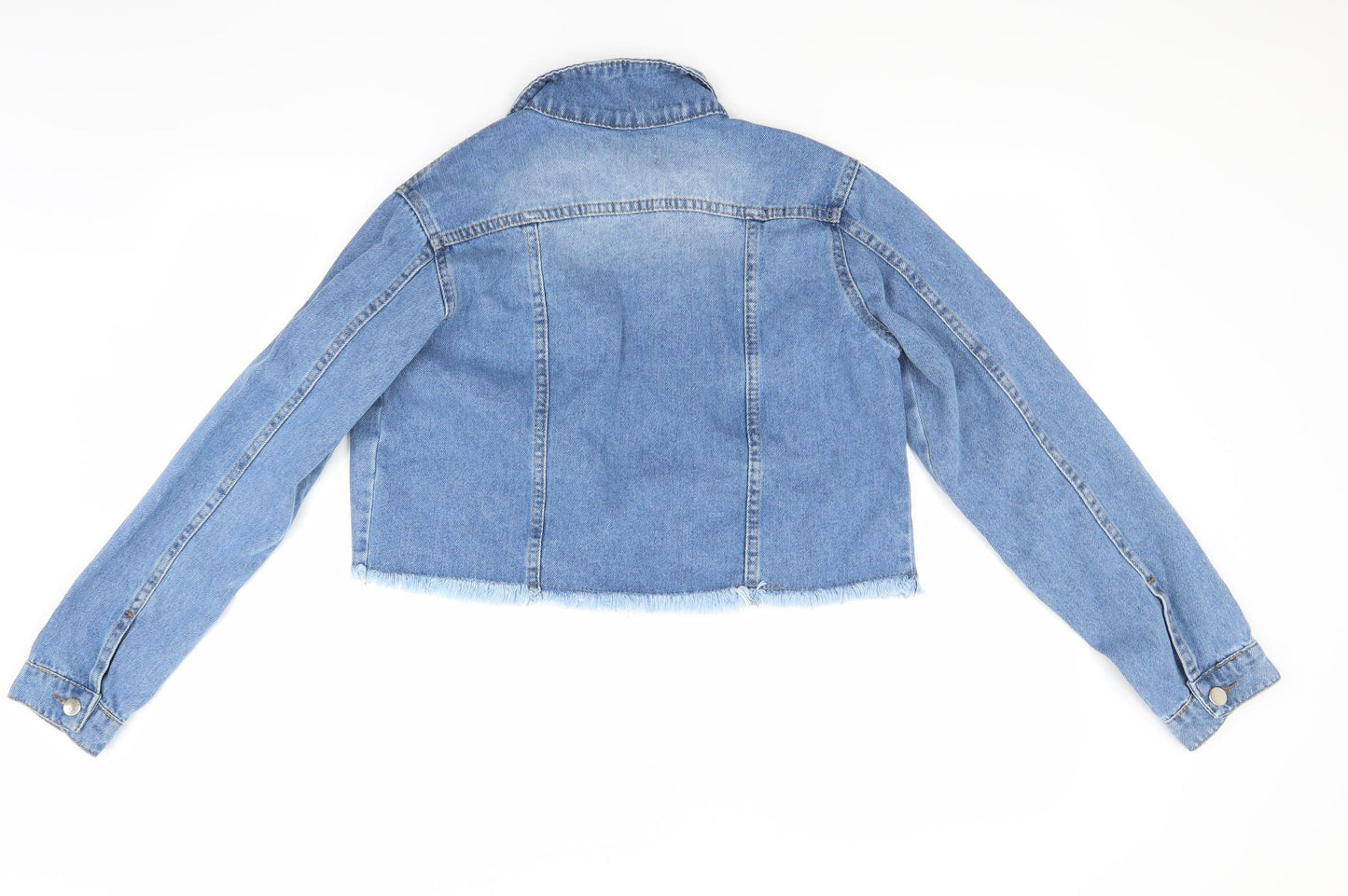 Portobello punk Womens Blue  Denim Jacket Coat Size 12