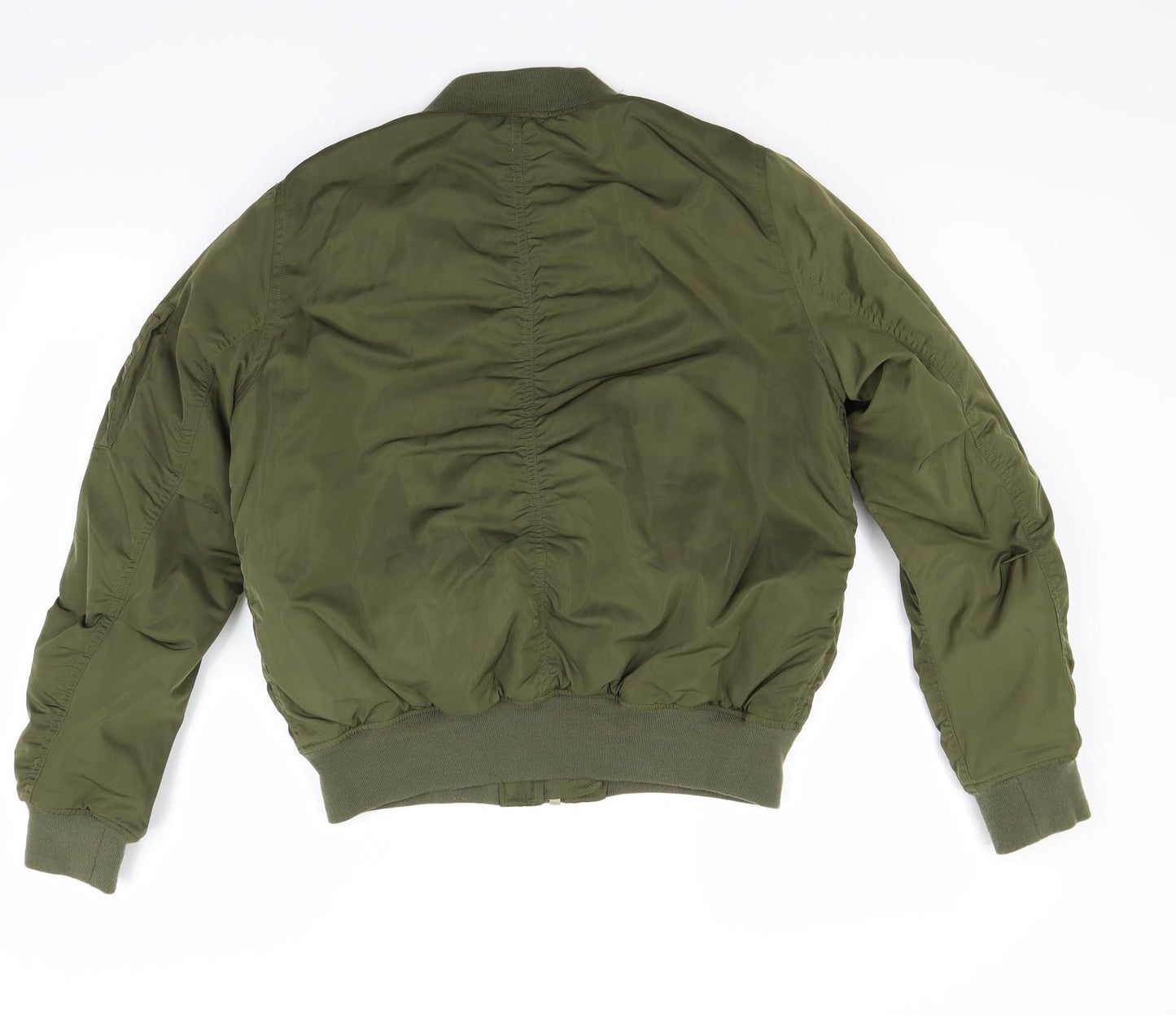 Topshop Womens Green   Bomber Jacket Coat Size 12