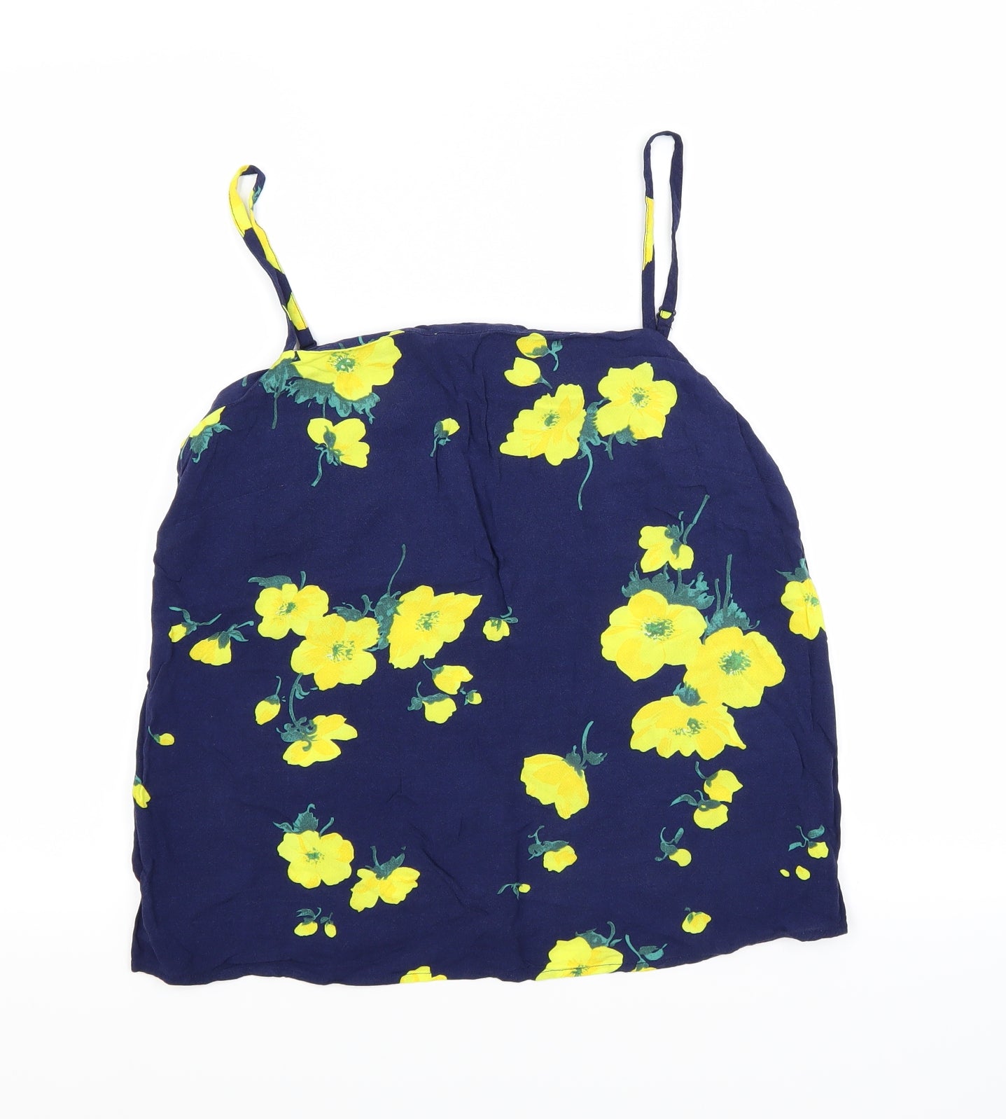 Warehouse Womens Blue Floral  Camisole Blouse Size 12