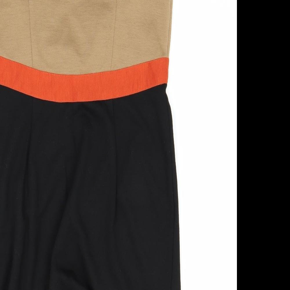 Dorothy Perkins Womens Brown   A-Line  Size 12