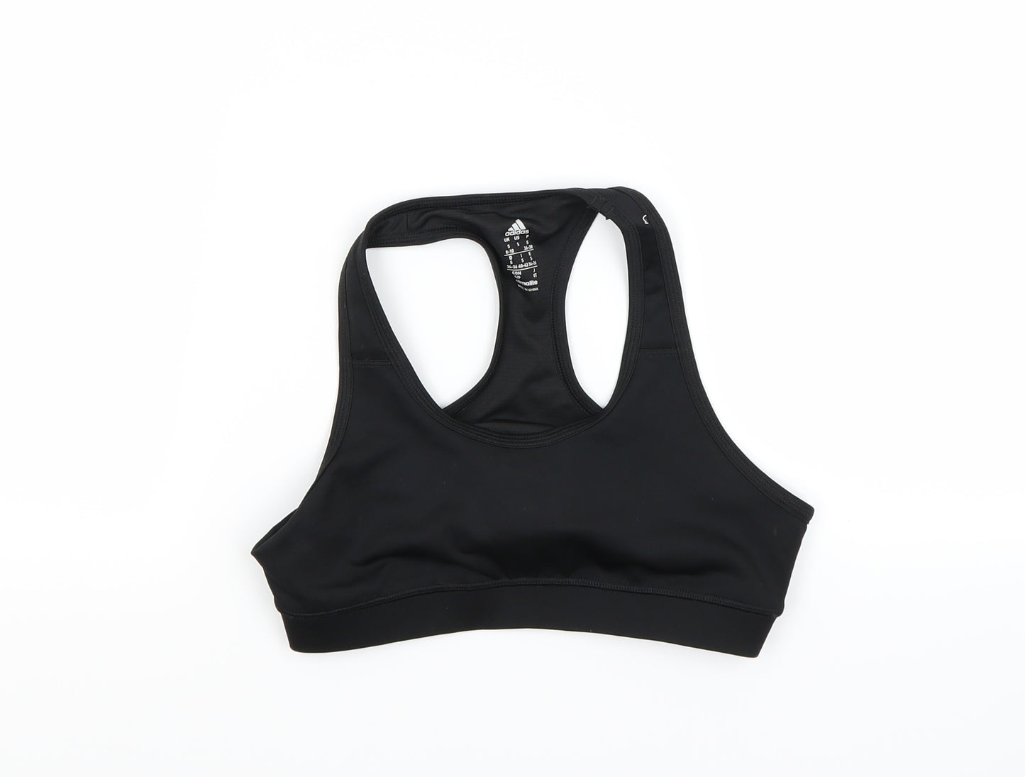 adidas Womens Black   Cropped Tank Size 8