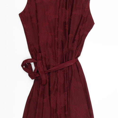 MELA LOVE LONDON Womens Red   A-Line  Size 14