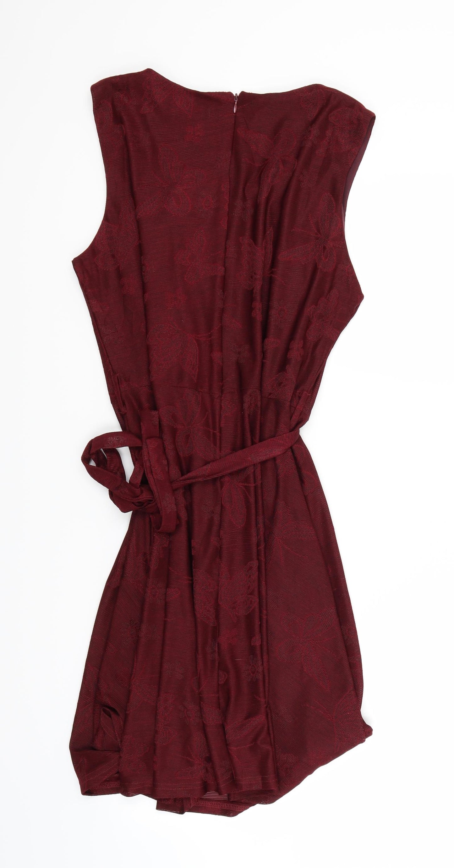 MELA LOVE LONDON Womens Red   A-Line  Size 14
