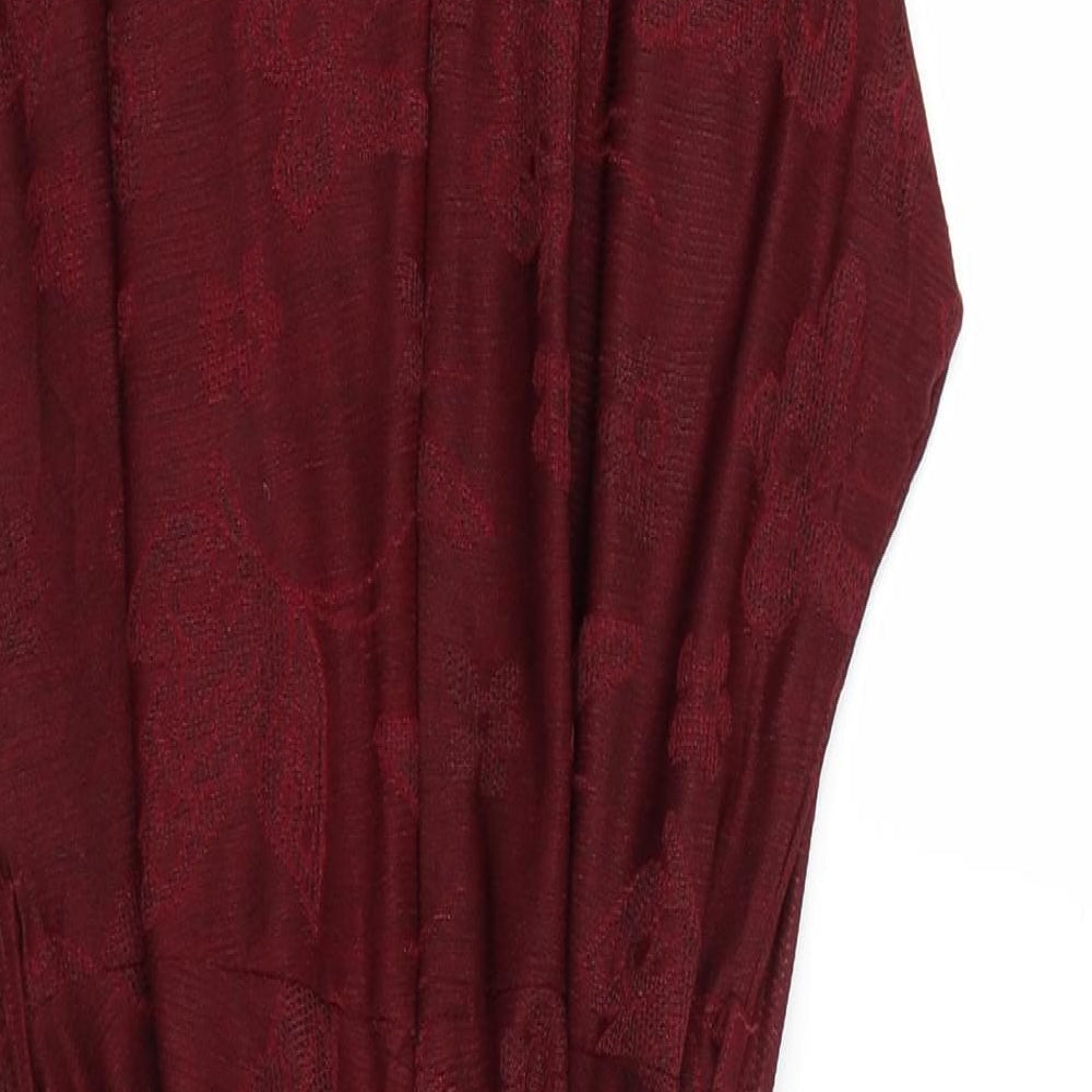 MELA LOVE LONDON Womens Red   A-Line  Size 14
