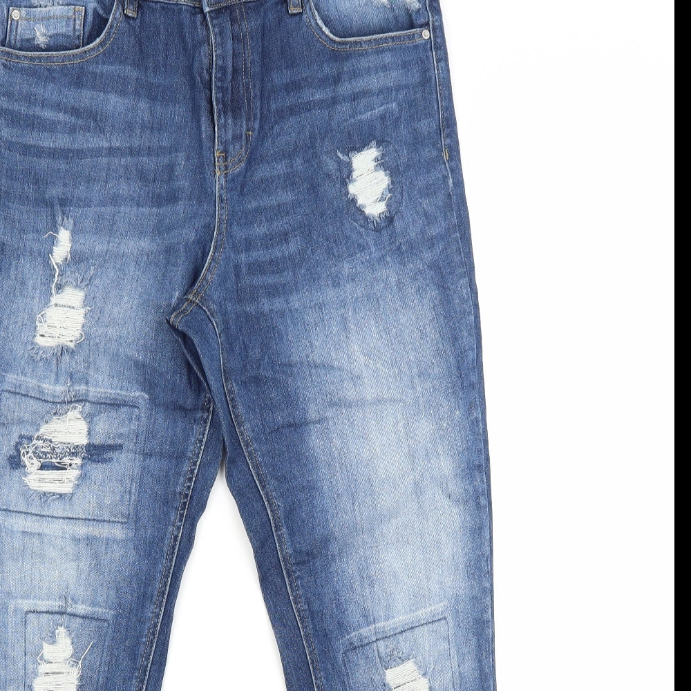 F&F Womens Blue   Straight Jeans Size 12 L27 in