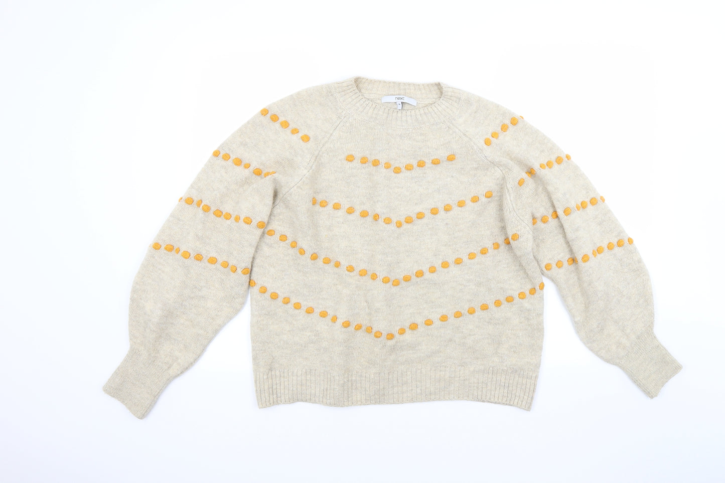 NEXT Womens Beige   Pullover Jumper Size 14