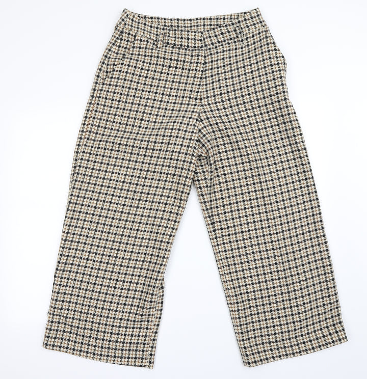 H&M Womens Beige   Trousers  Size 10 L22 in