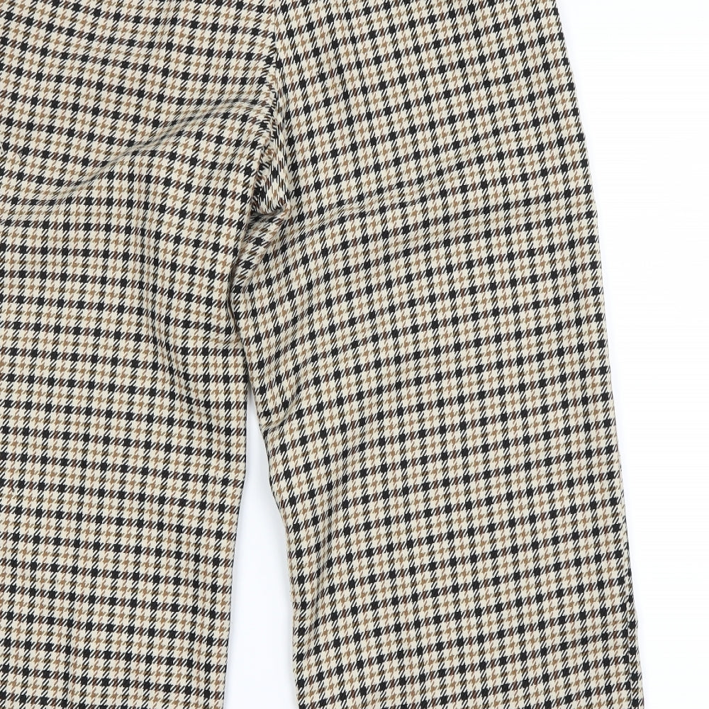 H&M Womens Beige   Trousers  Size 10 L22 in