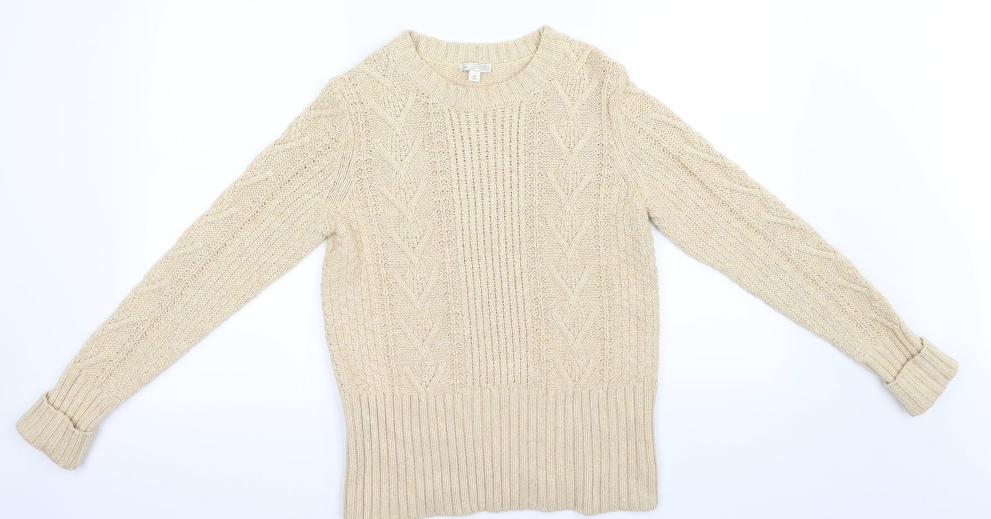 Gap Womens Beige   Pullover Jumper Size M