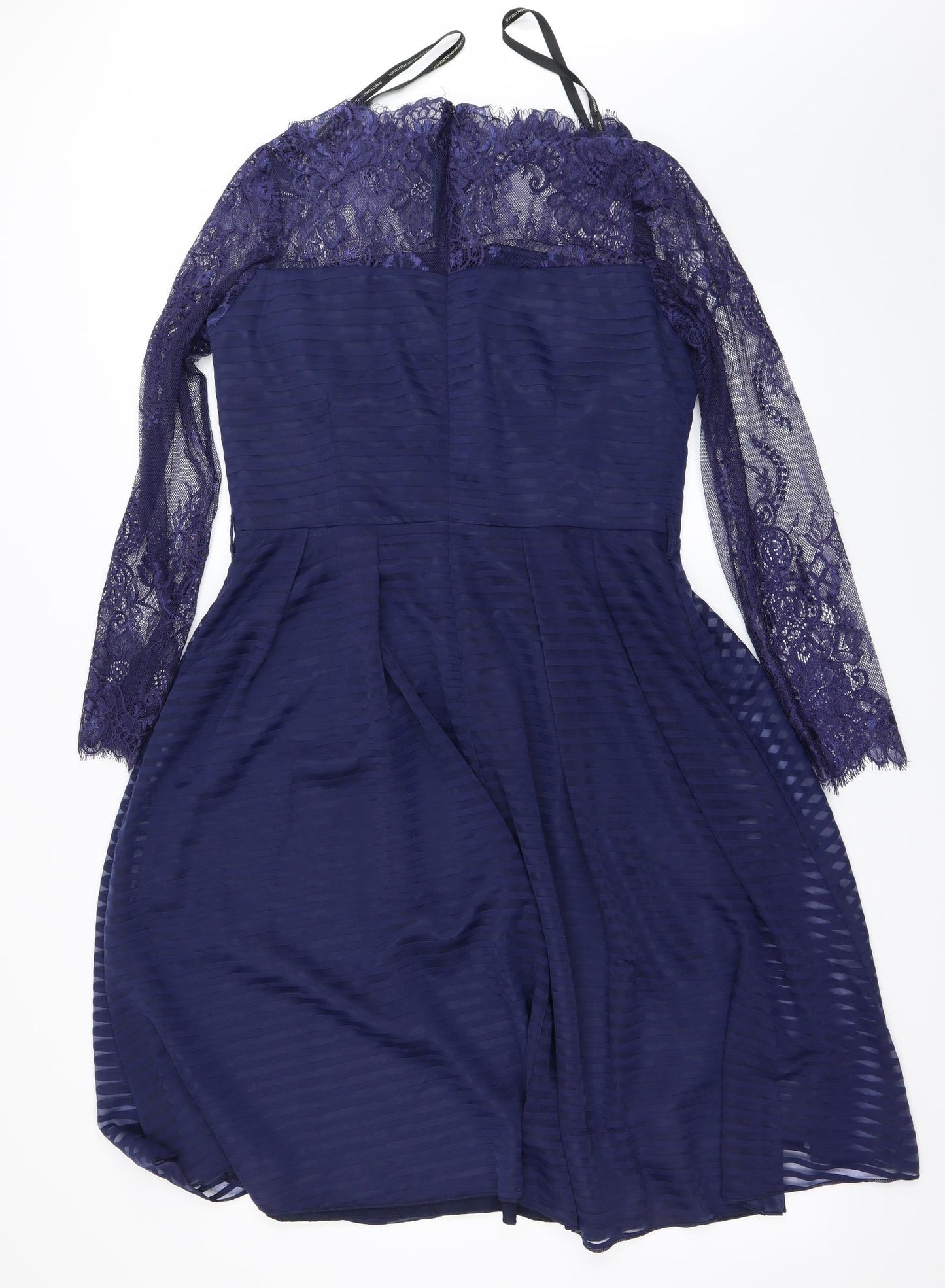 LITTLE MISTRESS  Womens Purple   A-Line  Size 14