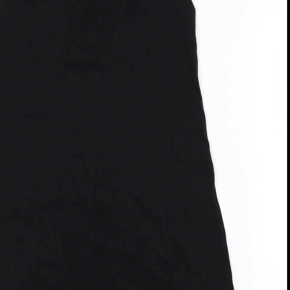 Dorothy Perkins Womens Black   A-Line  Size 14