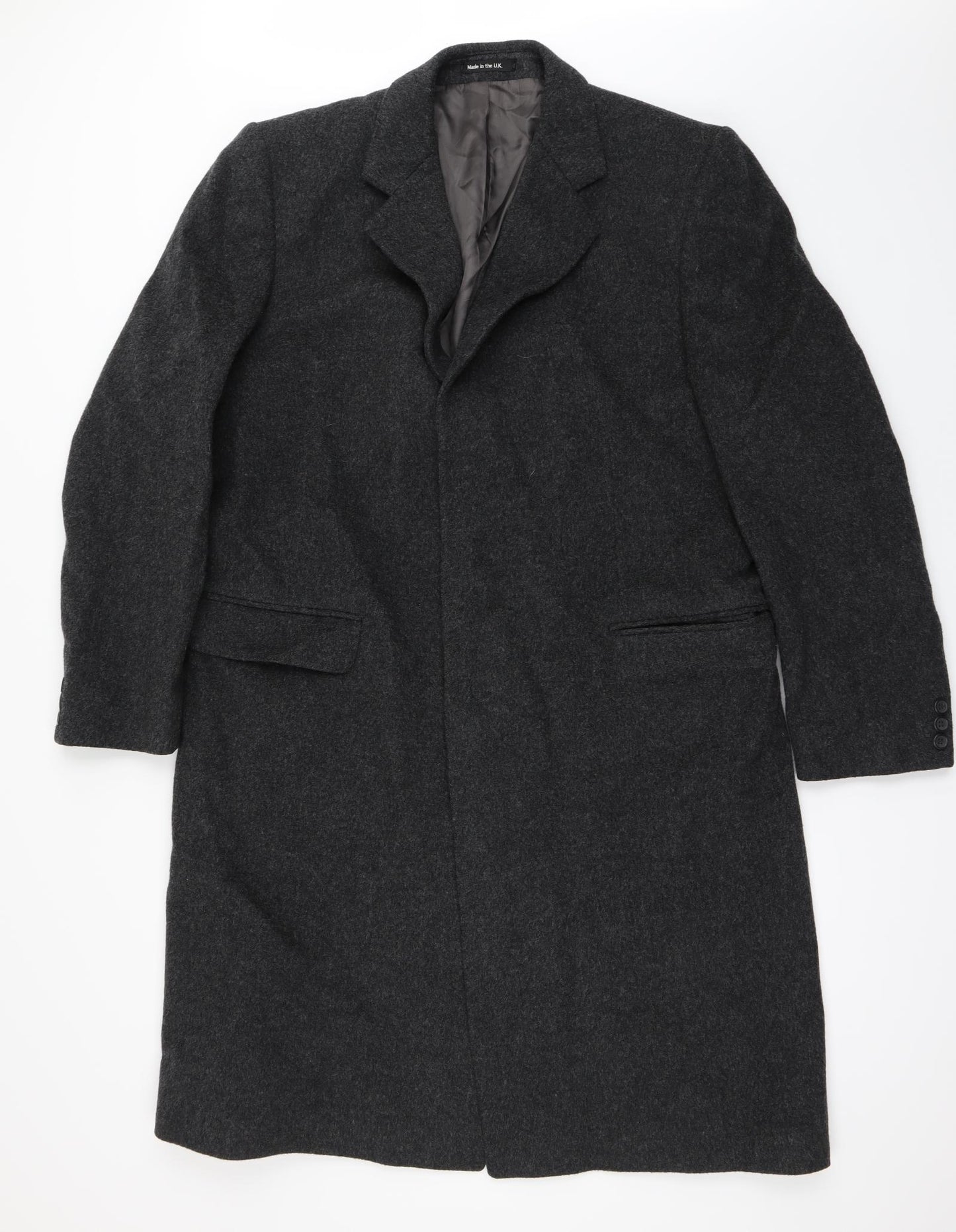 St michael  Mens Grey   Trench Coat Jacket Size 42
