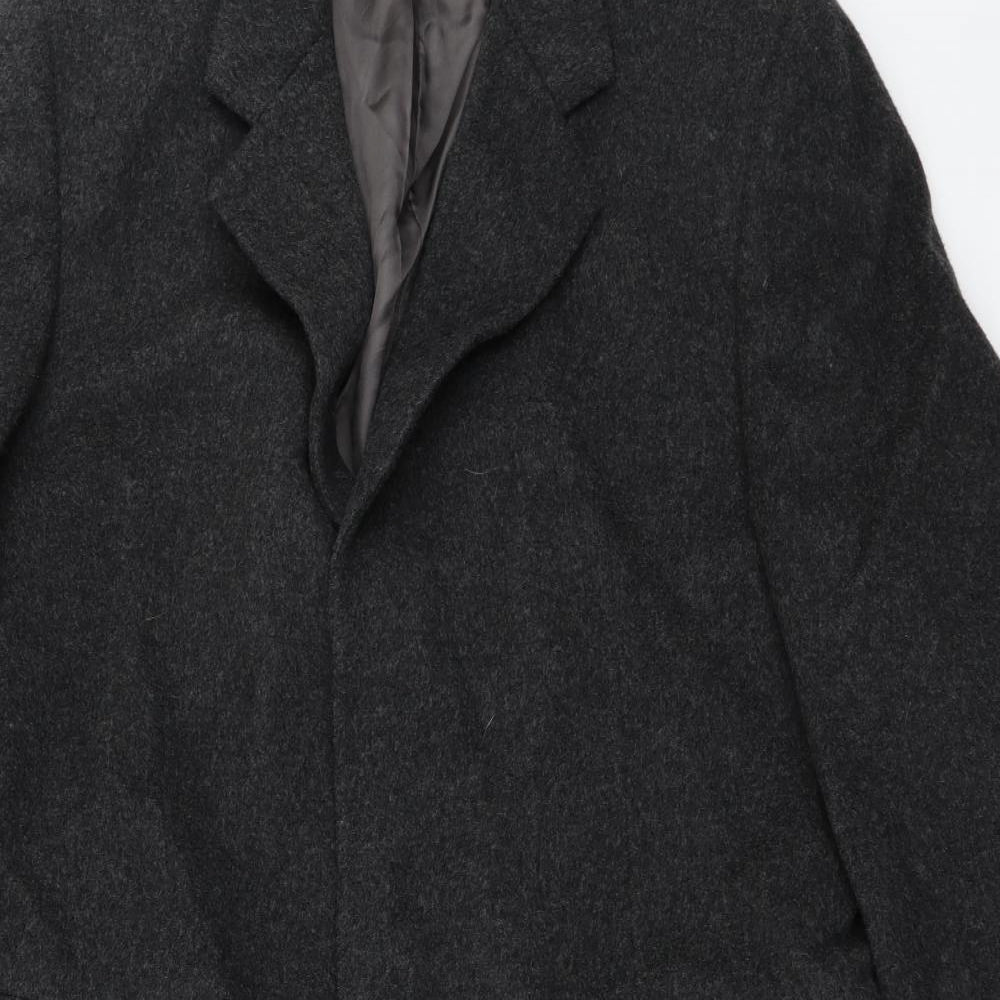 St michael  Mens Grey   Trench Coat Jacket Size 42