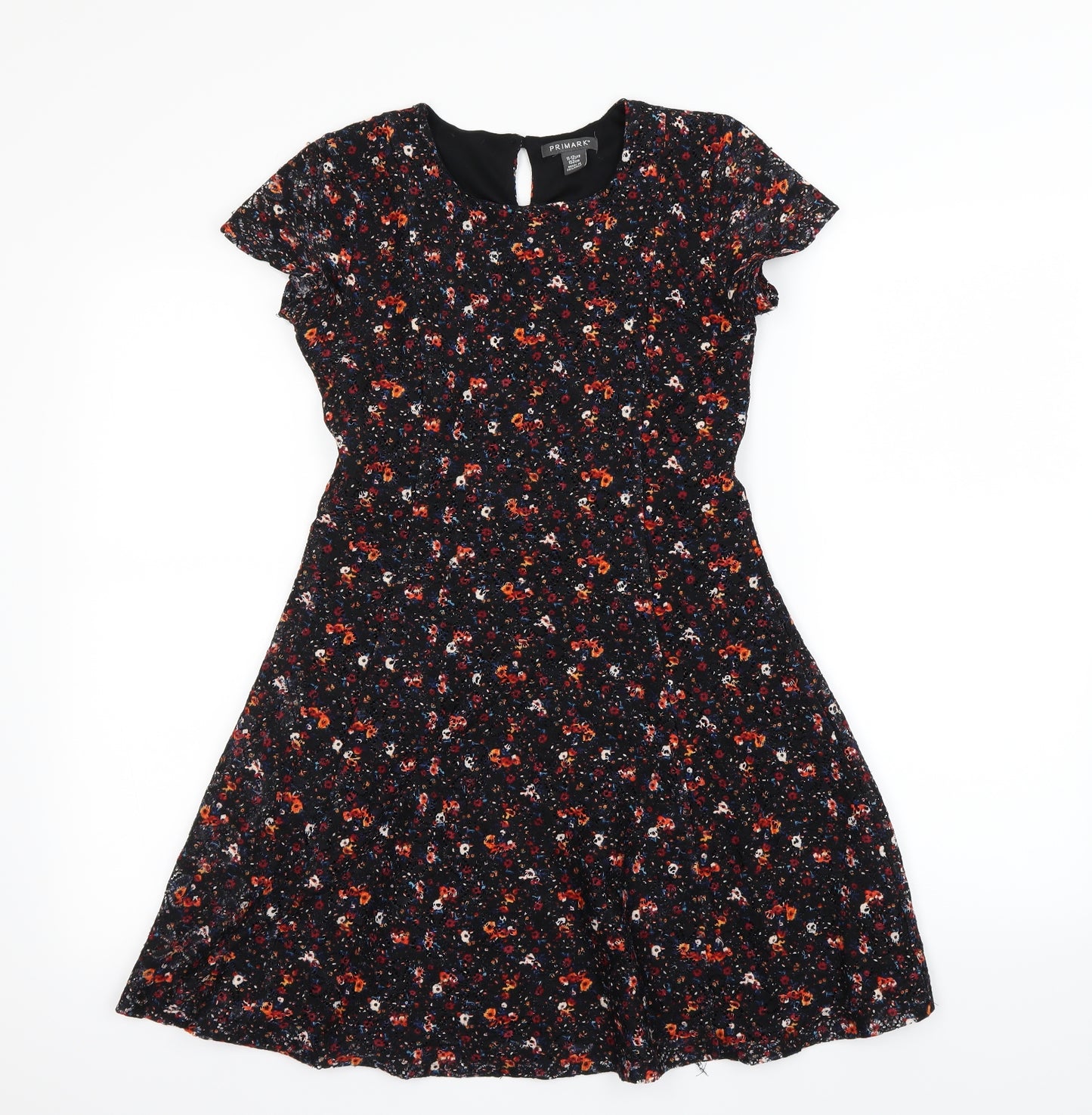 Primark Girls Black   A-Line  Size 11-12 Years