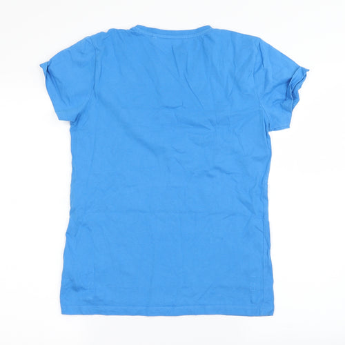 Blue Zoo Girls Blue   Basic T-Shirt Size 13-14 Years