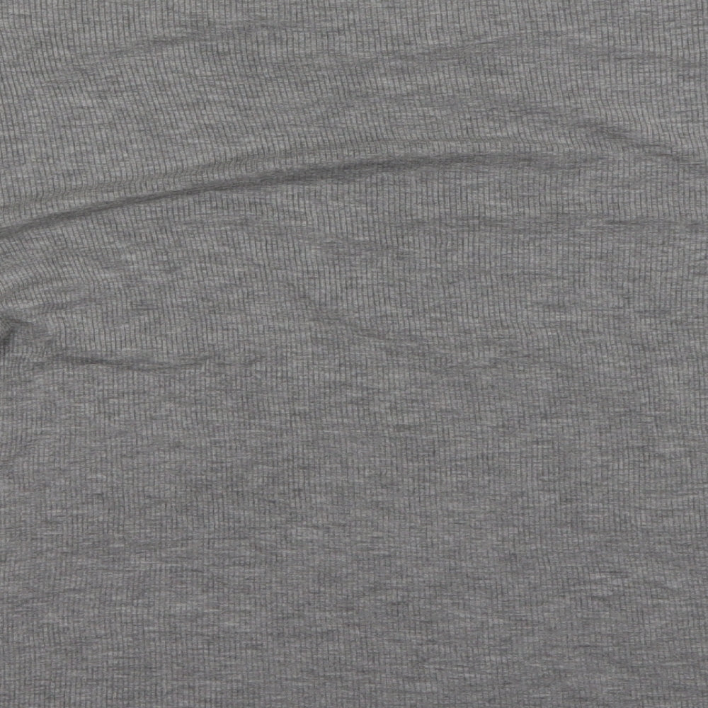 The White Company  Womens Grey Solid  Top Pyjama Top Size XL