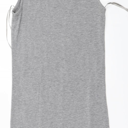 Preworn Womens Grey   Bodycon  Size 8