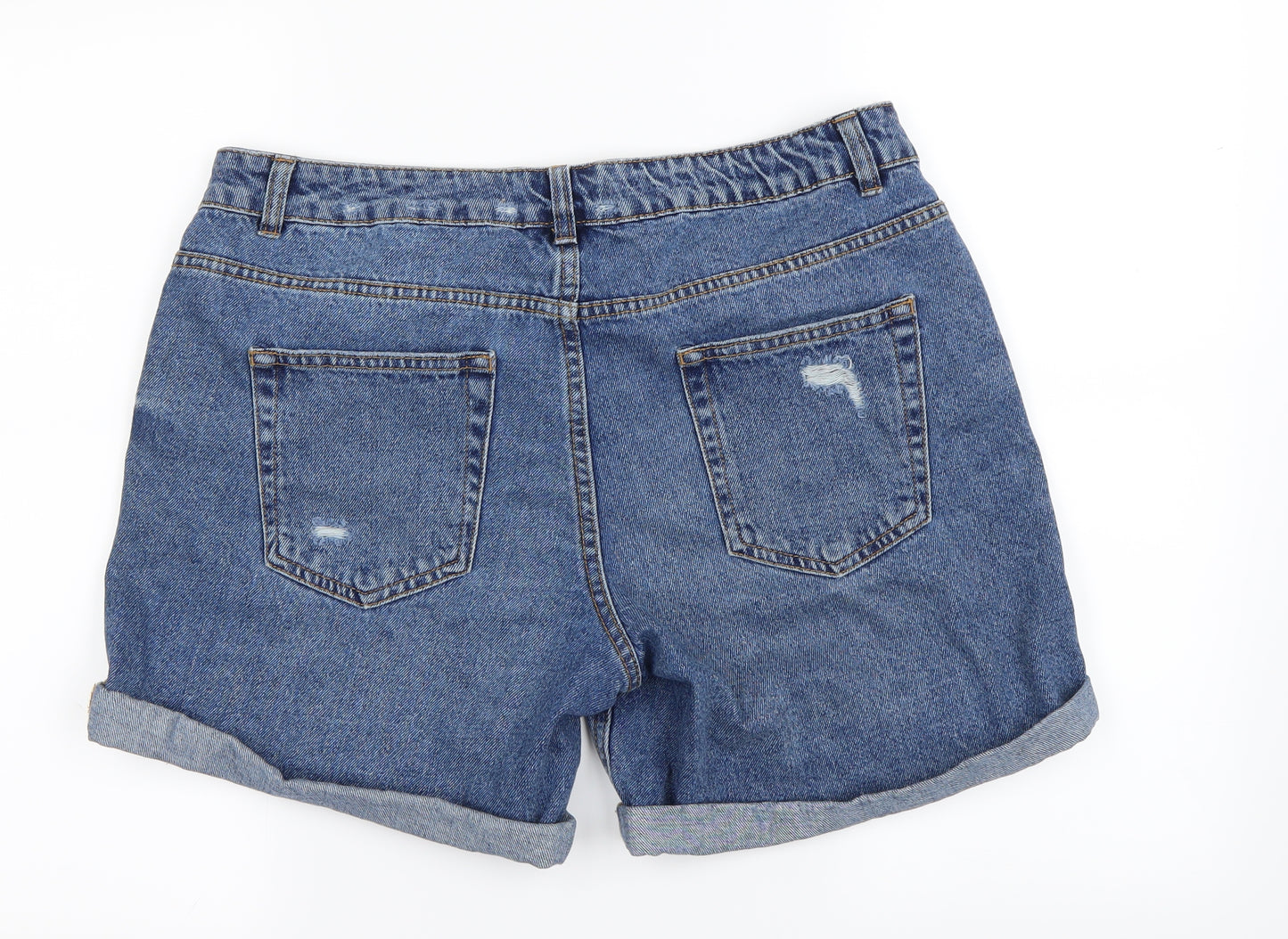 New Look Womens Blue   Hot Pants Shorts Size 14