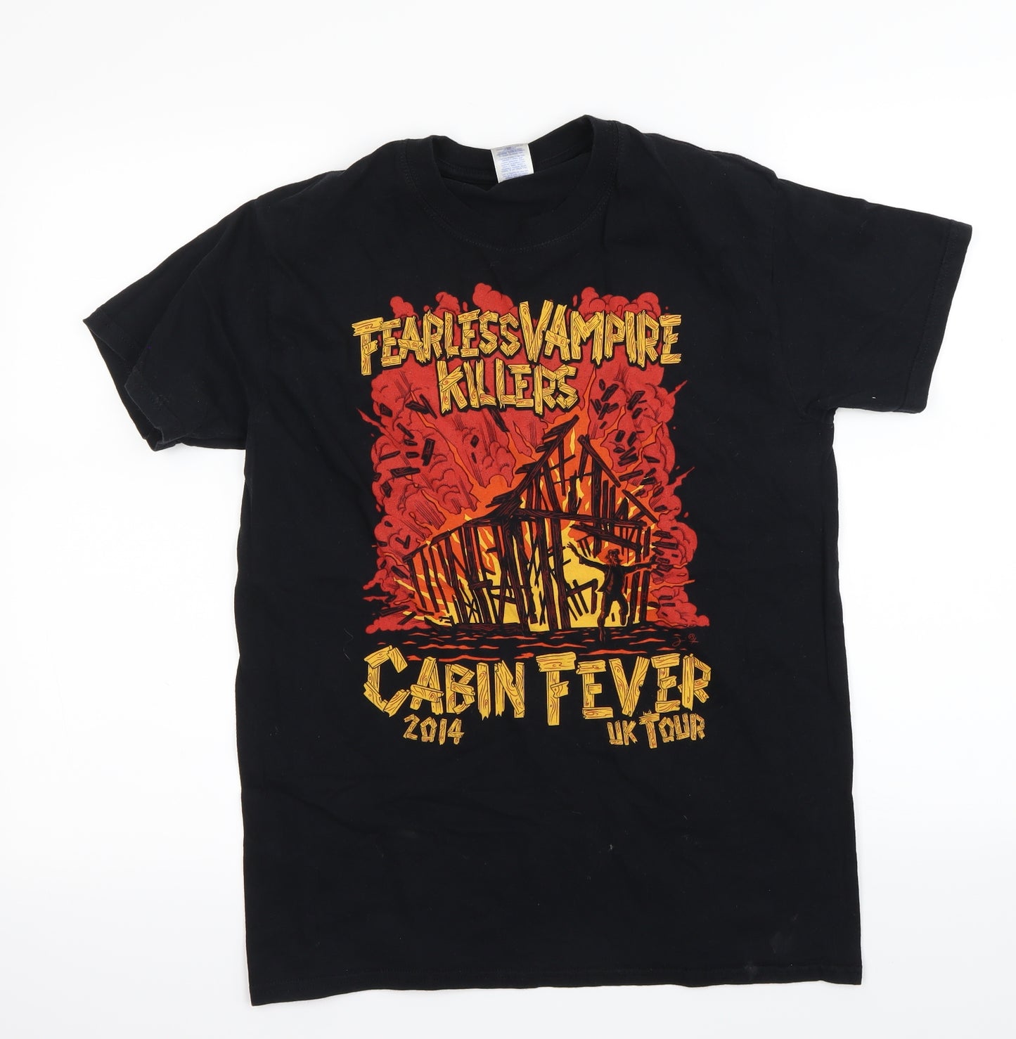Preworn Mens Black    T-Shirt Size M