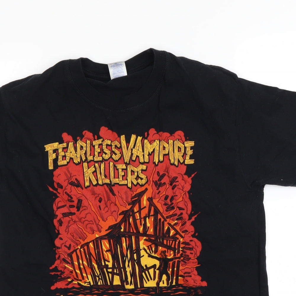 Preworn Mens Black    T-Shirt Size M