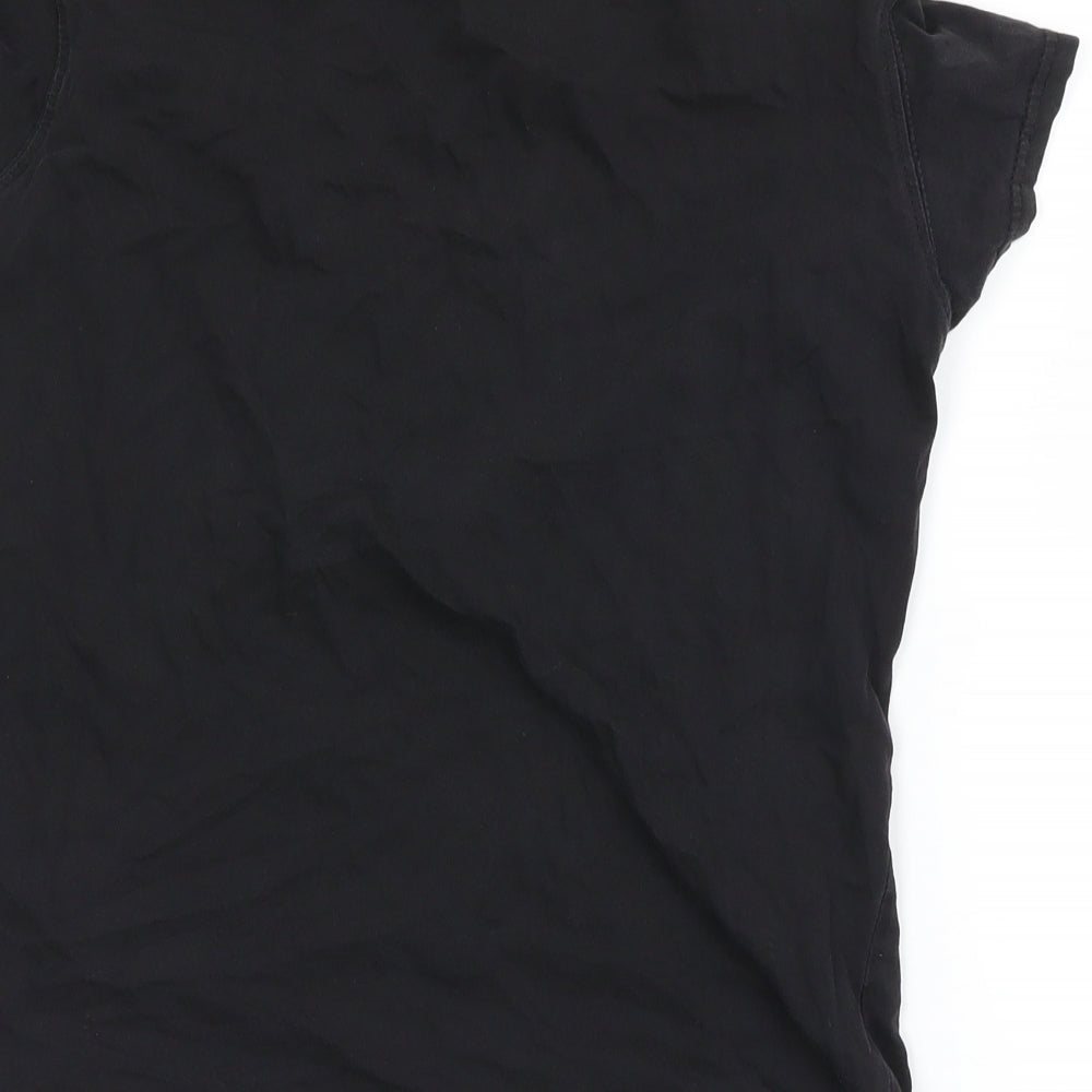 Preworn Womens Black   Basic T-Shirt Size M