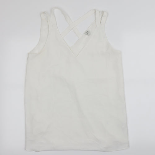River Island Womens White   Basic Blouse Size 12